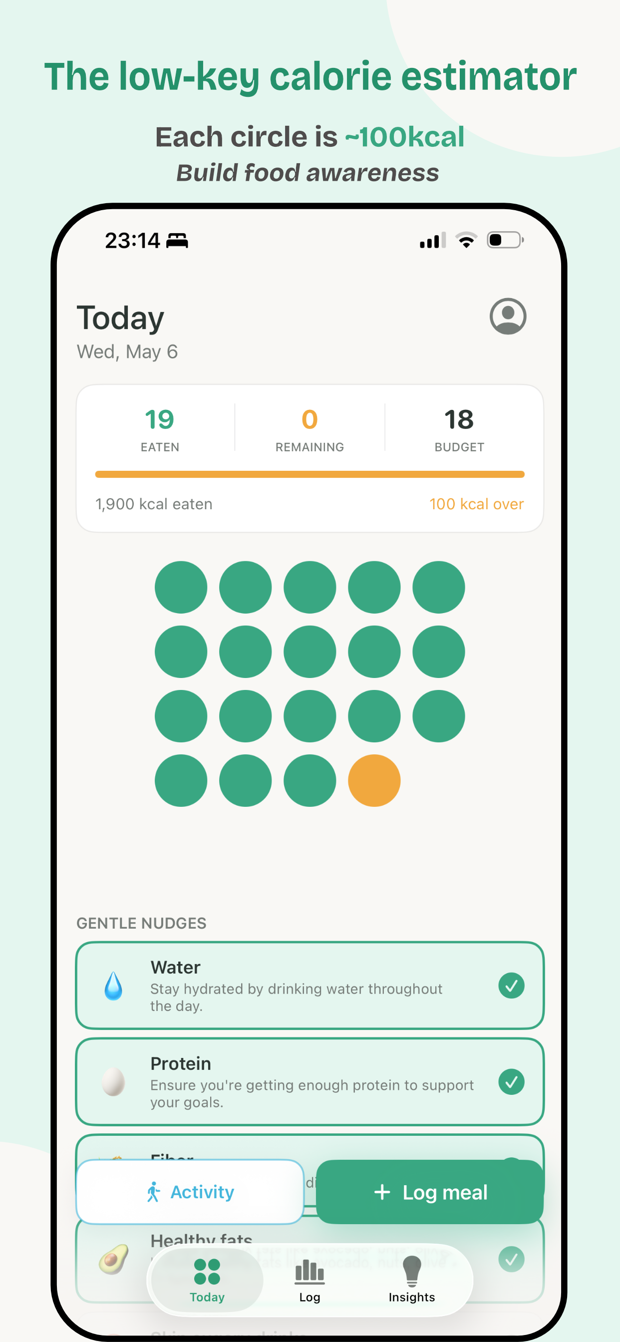 Roundful app screen 1
