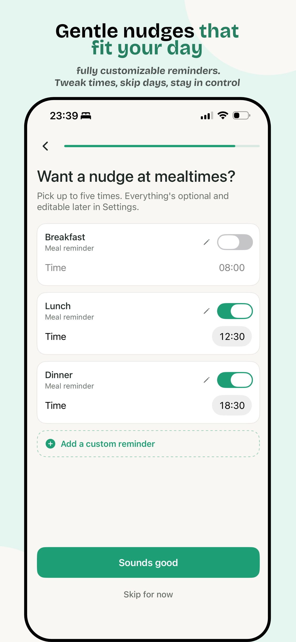 Roundful app screen 6